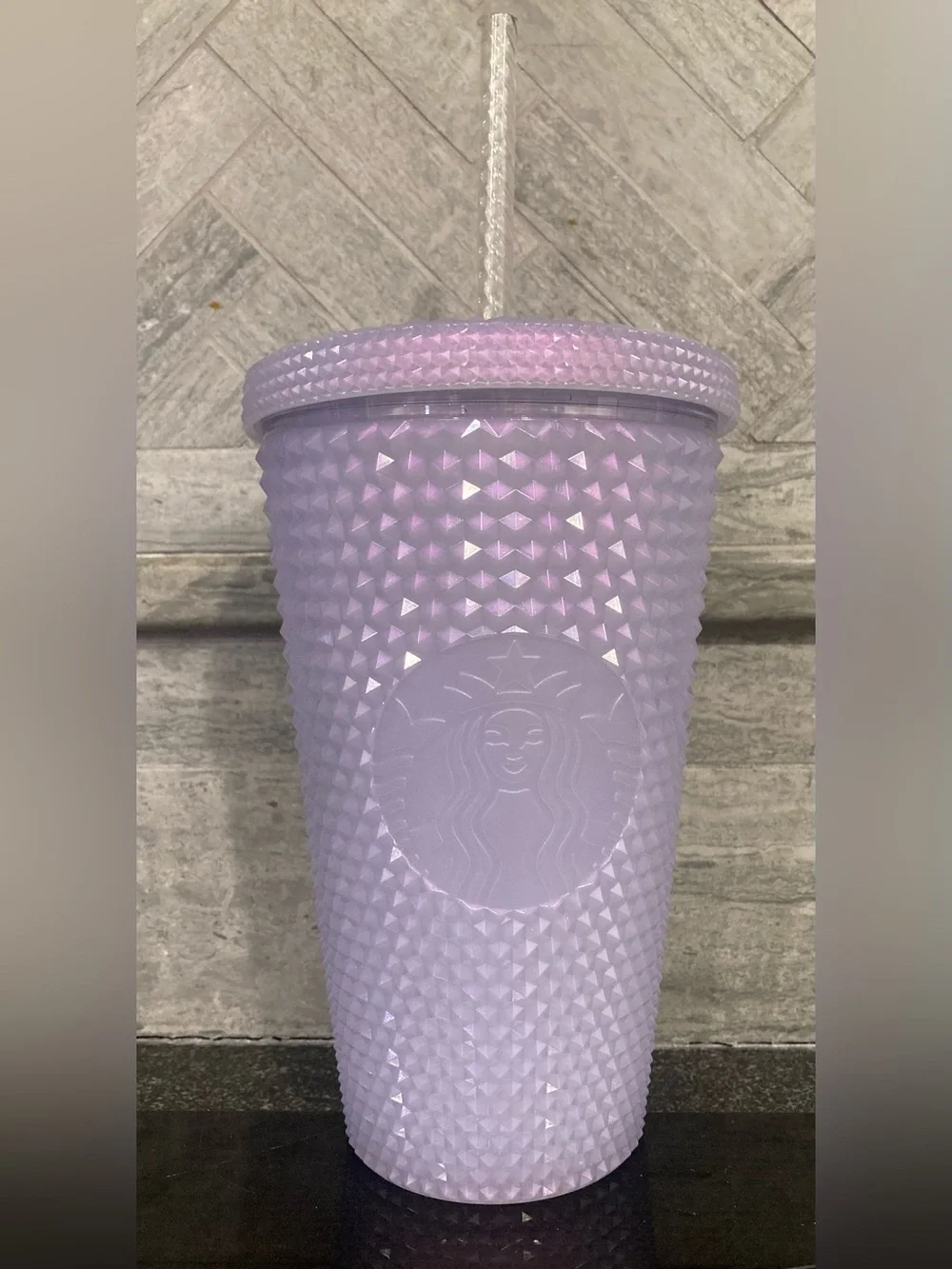 Starbucks 2021 Icy Lavender Studded Tumbler Pair